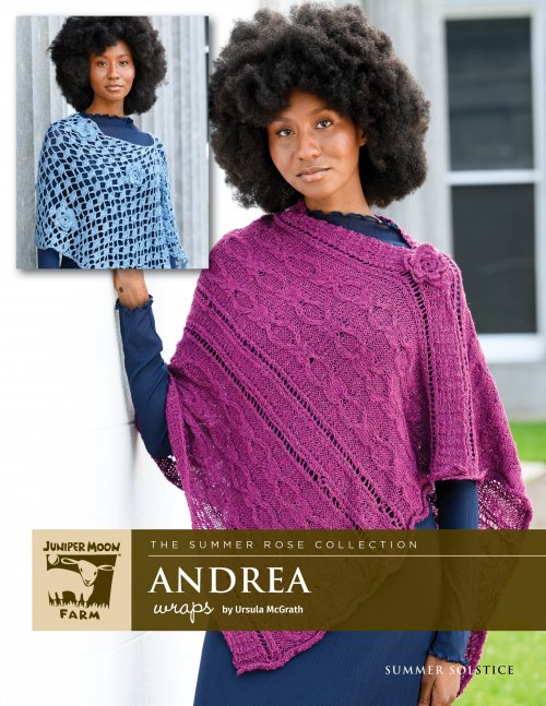 Model photograph of "Andrea"