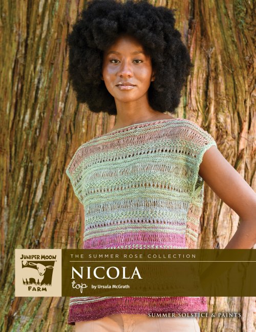 Model photograph of "Nicola"