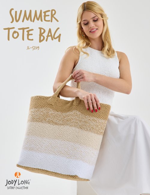 Model photograph of "Summer Tote Bag"