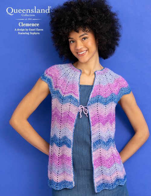 Model photograph of "Clemence"