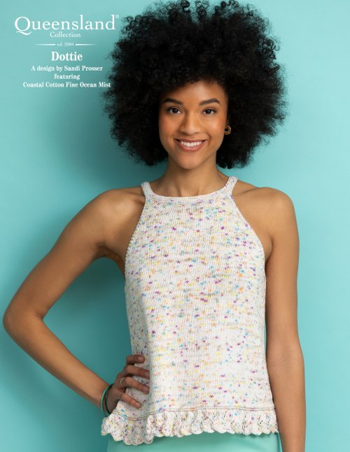 Model photograph of "Dottie"