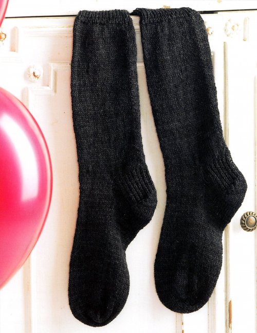 Model photograph of "Mans Socks"