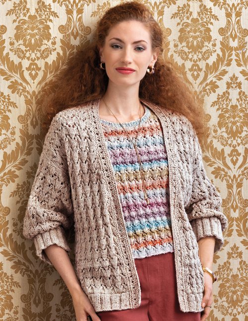 Model photograph of "17 - Neo-Classical Twin Set"