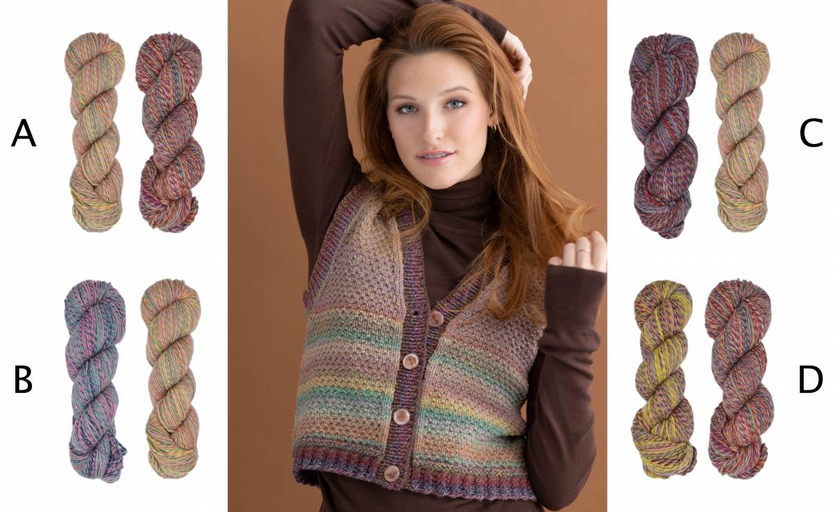 Damask Vest from Ella Rae