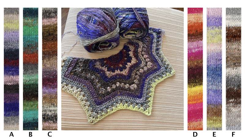 TIDEWATER WRAP - LIMITED EXCLUSIVE NORO YARN SAMPLER WRAP KIT