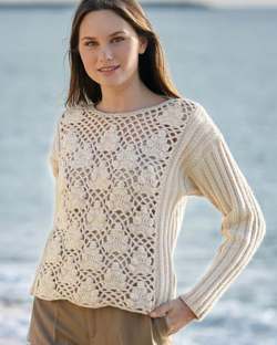 Lace Jumper, Knitting Patterns