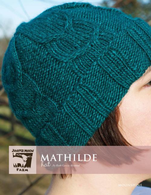 Model photograph of "Mathilde Hat"