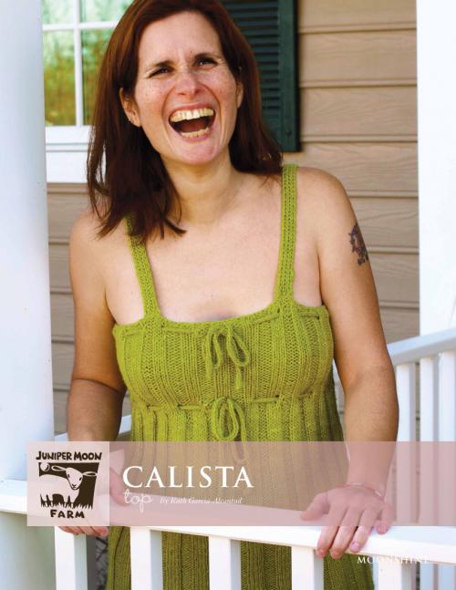 Model photograph of "Calista Top"