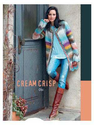 Model photograph of "Cream Crisp (Obi)"