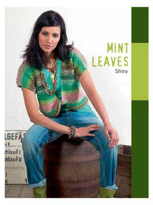 Model photograph of "Mint Leaves (Shiro)"
