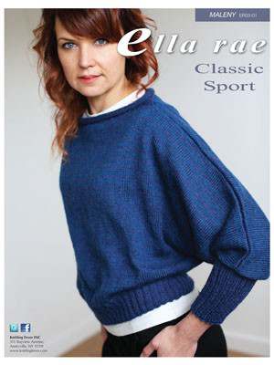 Model photograph of "Classic Sport - 'Maleny' Sweater"