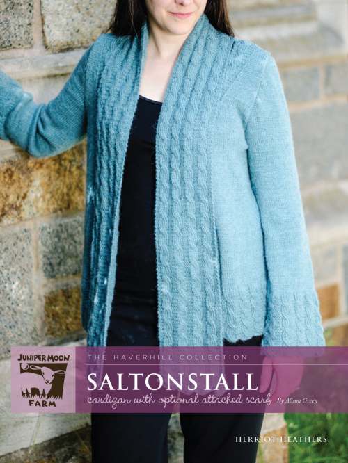 image preview of design ''Saltonstall' Cardigan w/ Optional Scarf'