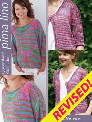 Model photograph of "Pima Lino Cardigan & Sweater (Q1004)"