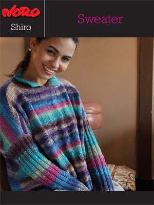 Model photograph of "Shiro Sweater [Y-958]"