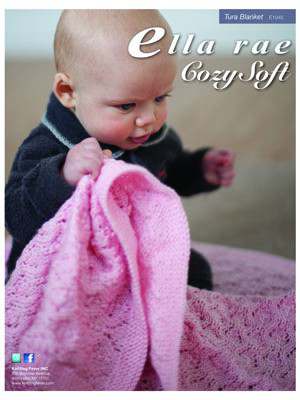 Model photograph of "Cozy Soft - Tura Blanket"