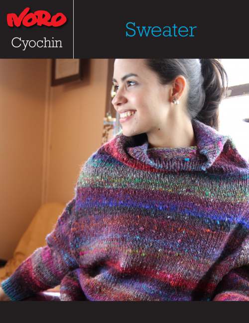 Model photograph of "Cyochin Sweater [Y-967]"