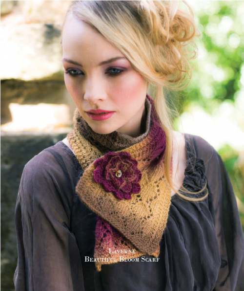 Model photograph of "'Laverne' Scarf (1 of 2)"