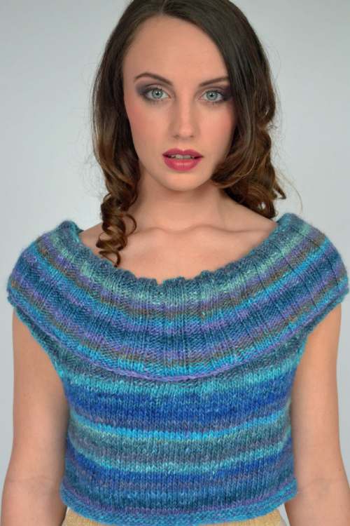 image preview of design ''Layla' Ladies' Cowl Top'