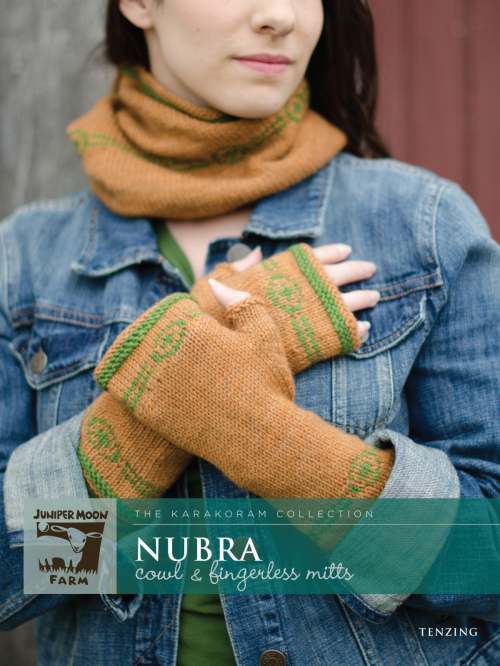 image preview of design ''Nubra' Cowl &amp; Fingerless Mitts'