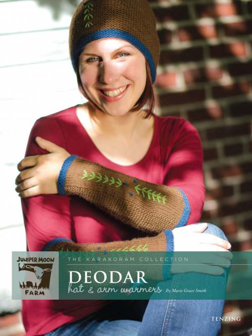image preview of design ''Deodar' Hat &amp; Arm Warmers'