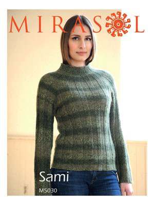 Model photograph of "Sami Unisex Ribbed Pullover"