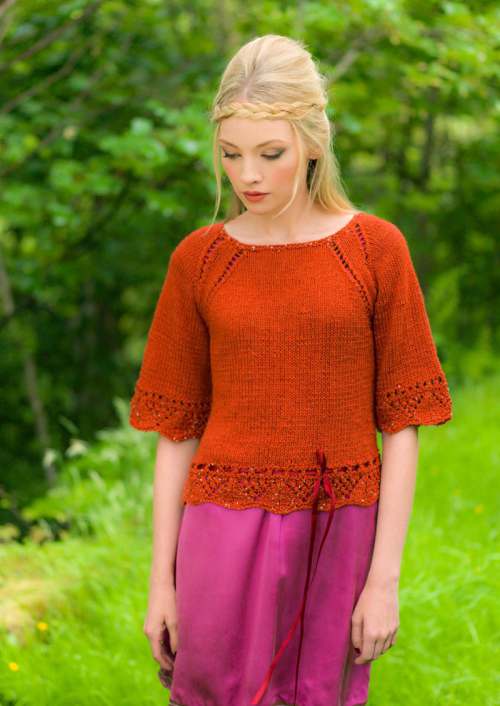 image preview of design ''Simone' Raglan Festive Sweater'