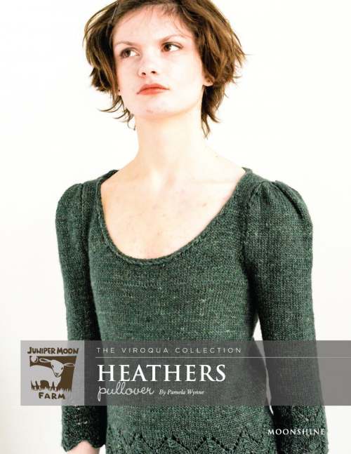 Model photograph of "Heathers Pullover"