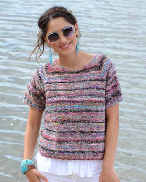 Model photograph of "Sayuri Sweater"