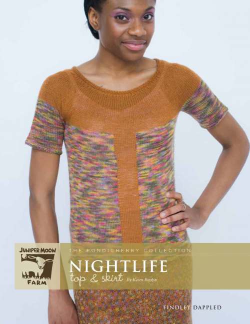Model photograph of "'Nightlife' Top &amp; Skirt"