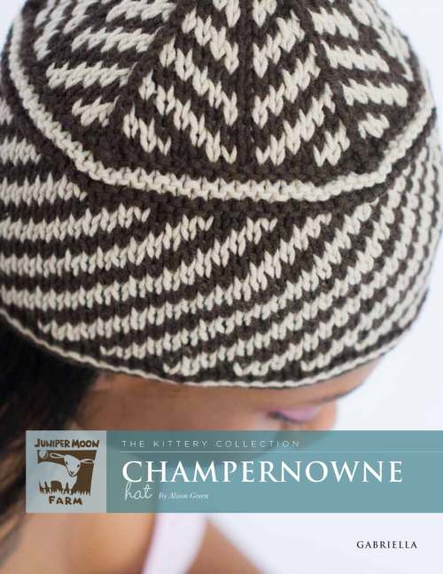 Model photograph of "'Champernowne' Hat"