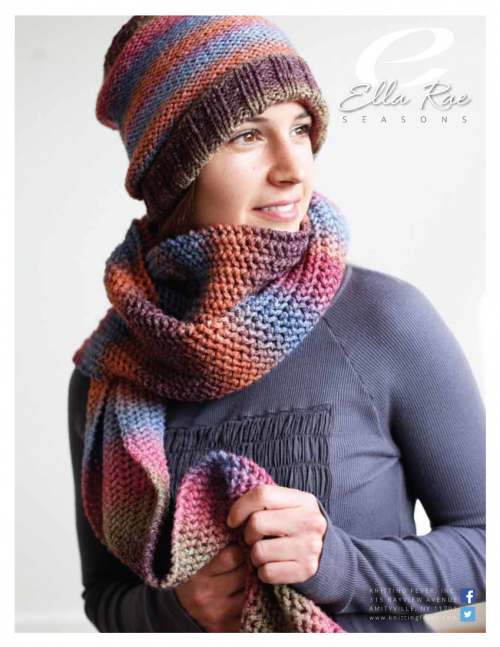 image preview of design 'Seasons - Beanie &amp; Scarf Set'