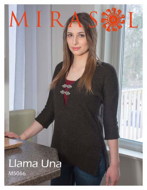 Model photograph of "Llama Una - One-piece Tunic"