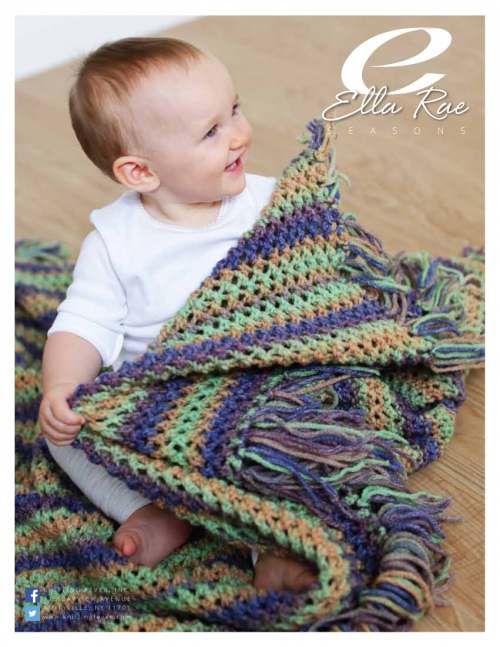 image preview of design 'Seasons - Baby Blanket'
