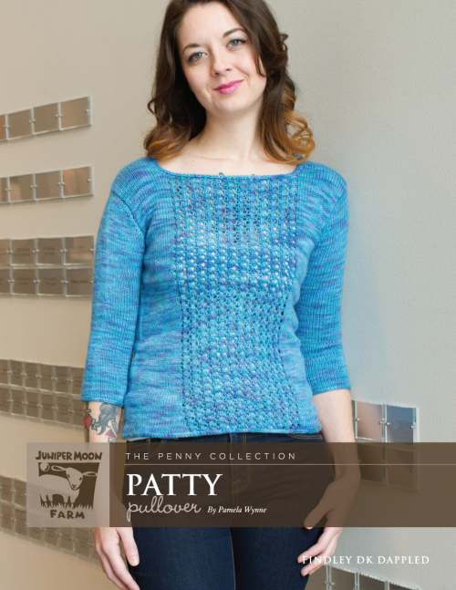 image preview of design ''Patty' Lace Inset Pullover'