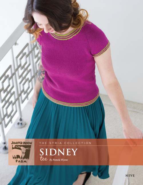 Model photograph of "Sidney Tee"