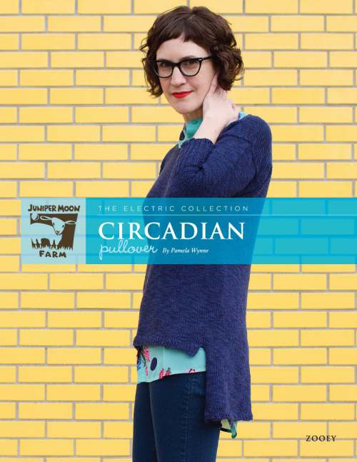Model photograph of "'Circadian' Pullover"