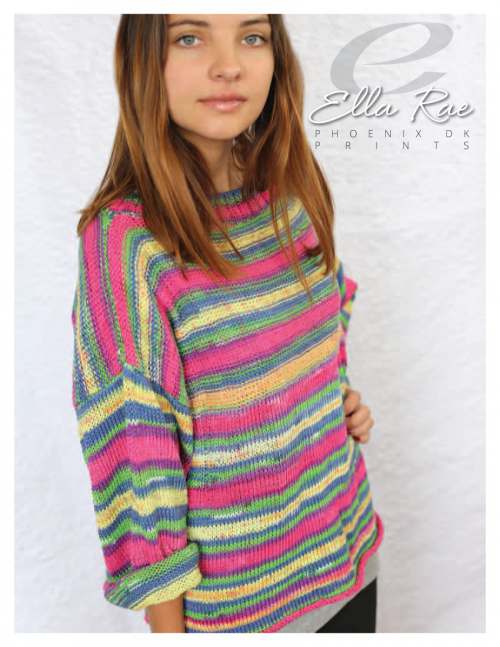 Model photograph of "'Wallis' Sweater"