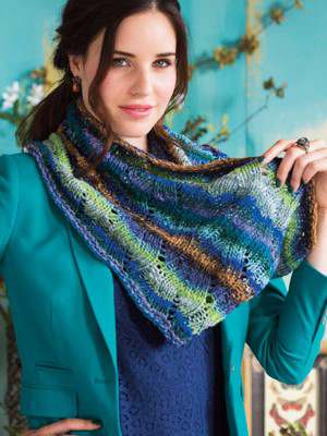 image preview of design 'Eyelet Wave Cowl'