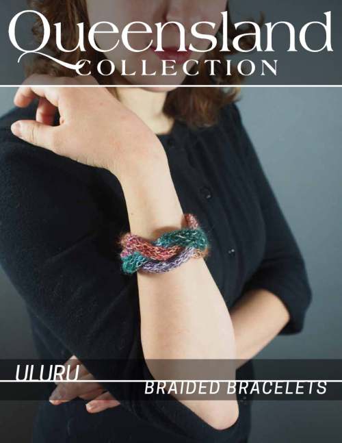 Model photograph of "Uluru - Braided Bracelets"