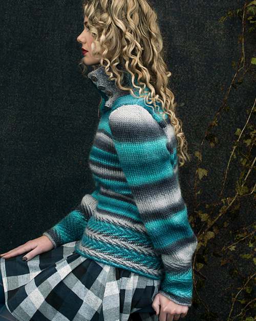 image preview of design ''Invermay' Herringbone Sweater'