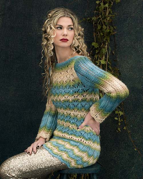 image preview of design ''Fillans' Lace Sampler Sweater'