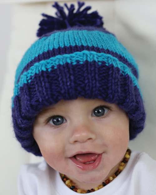 Model photograph of "Family Beanie (Cozy Soft Chunky version)"