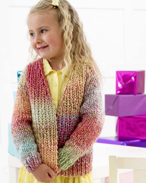 image preview of design 'Layla Girls Cardigan'