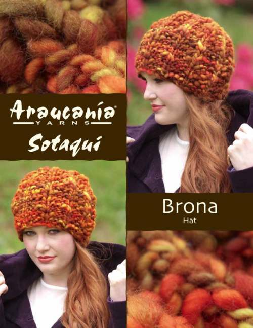 Model photograph of "Brona Hat"