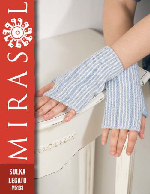 image preview of design ''Argentina' Fingerless Mitts'