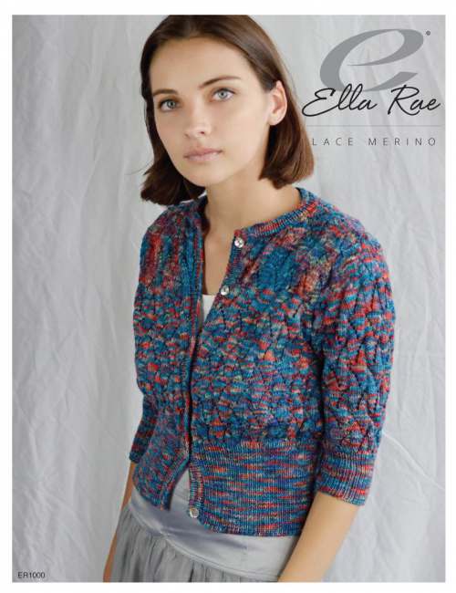 Model photograph of "'Ely-Maree' Cropped Cardigan"
