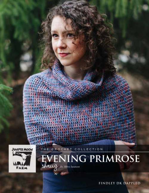 Model photograph of "'Evening Primrose' Shrug"