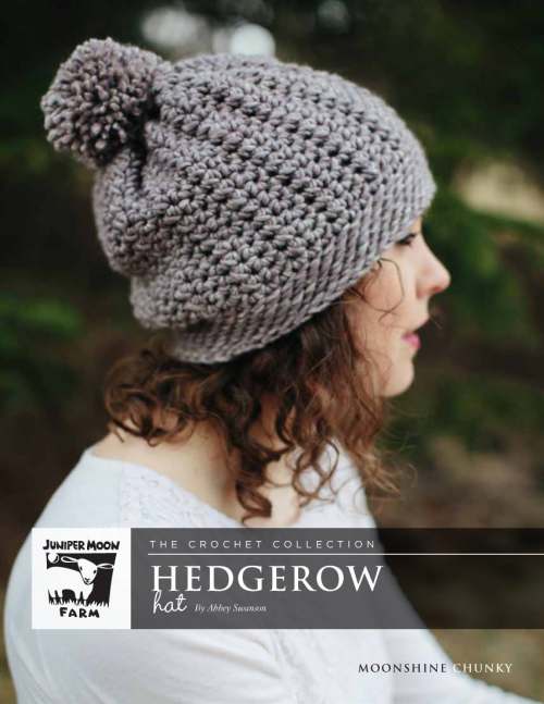Model photograph of "'Hedgerow' Hat"