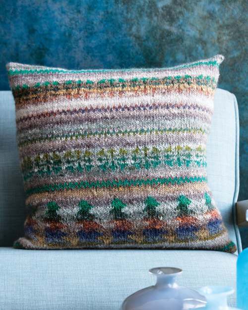 image preview of design '09 - Fair Isle Pillow Cover'