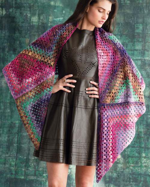 image preview of design '28 - Trapezoidal Shawl'